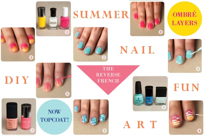 Nail art inspiration for this summer. (Mochi Magazine, Epoch Times)