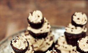 Recipe: Triple Decker Chocolate Peanut Butter Cupcakes