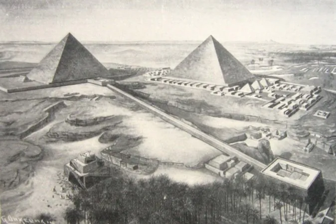 The Great Pyramid of Giza. (Wikimedia)