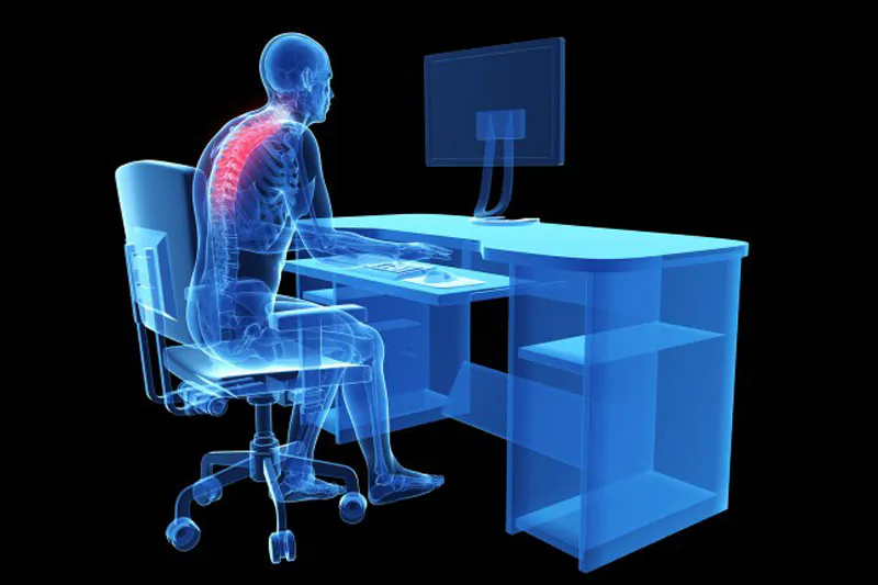 If children don't correct their posture when they are young, posture will be harder to correct when they get older. (Shutterstock*)