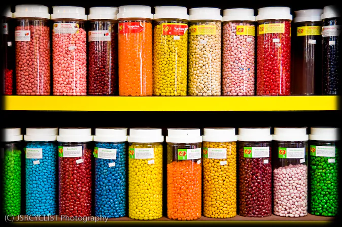 How many beans are in those jars? (Flickr/jsrcyclist , CC BY-NC-ND)