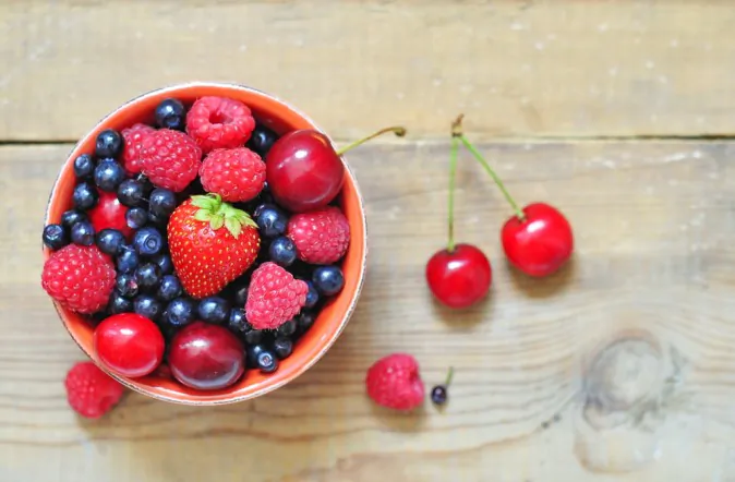 Blueberries, Raspberries and Cherries are in Season in New York in July. Enjoy! (Shutterstock*)