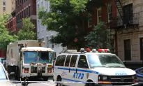 Sanitation Truck Backs Up Over Woman Chasing Her Dog