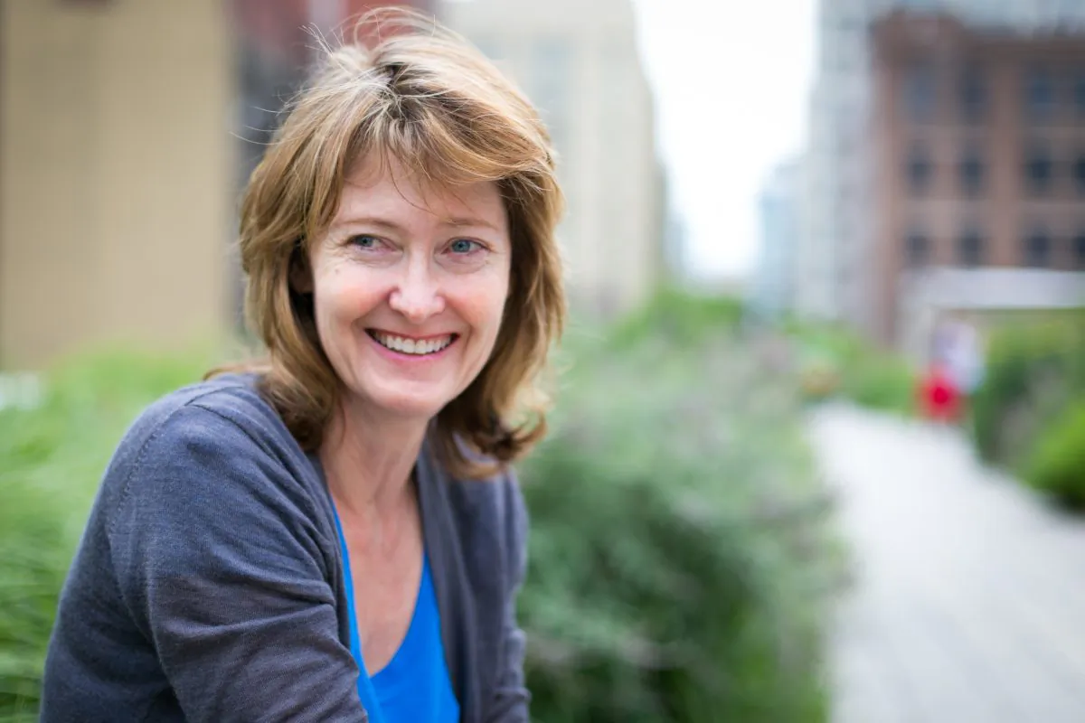 Elizabeth Garnett, formerly a radiologist at a black hospital during apartheid in South Africa, on the Highline in Chelsea, New York City on July 4, 2014. (Benjamin Chasteen/Epoch Times)
