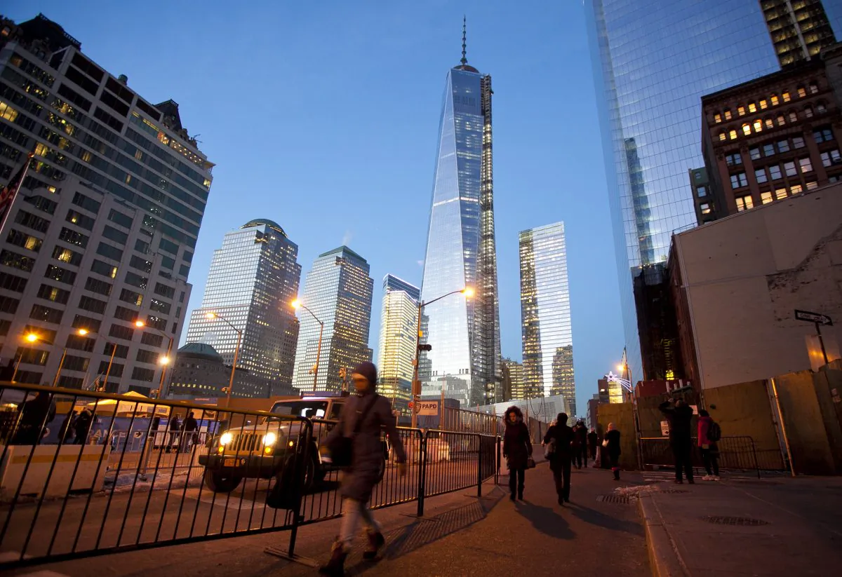 The World Trade Center in New York on Jan. 9, 2014. (Samira Bouaou/Epoch Times)