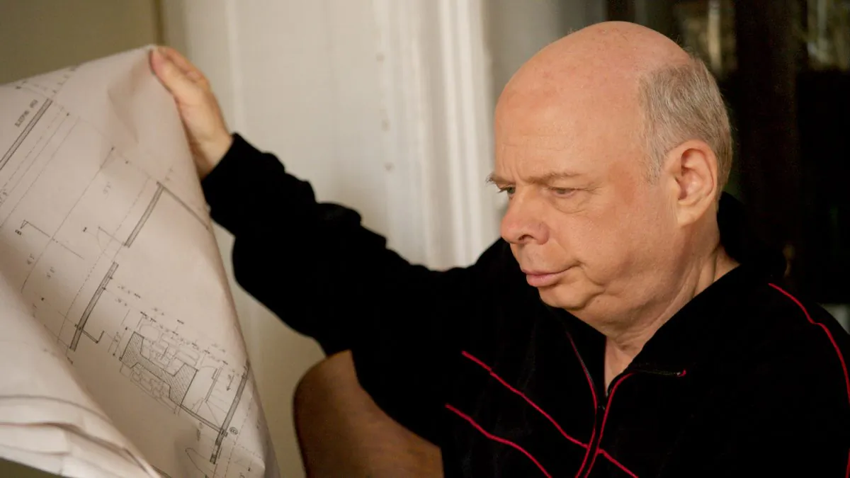 Wallace Shawn as Halvard Solness in “A Master Builder,” directed by Jonathan Demme, created for the stage by André Gregory. (Declan Quinn/Courtesy of Abramorama)
