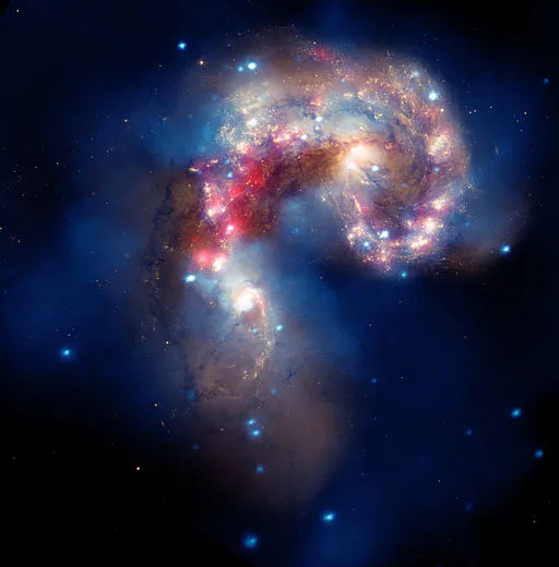 "Antennae Galaxies reloaded". (Wikimedia Commons)