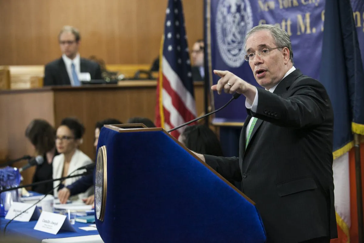 New York City Comptroller Scott Stringer. (Samira Bouaou/Epoch Times)