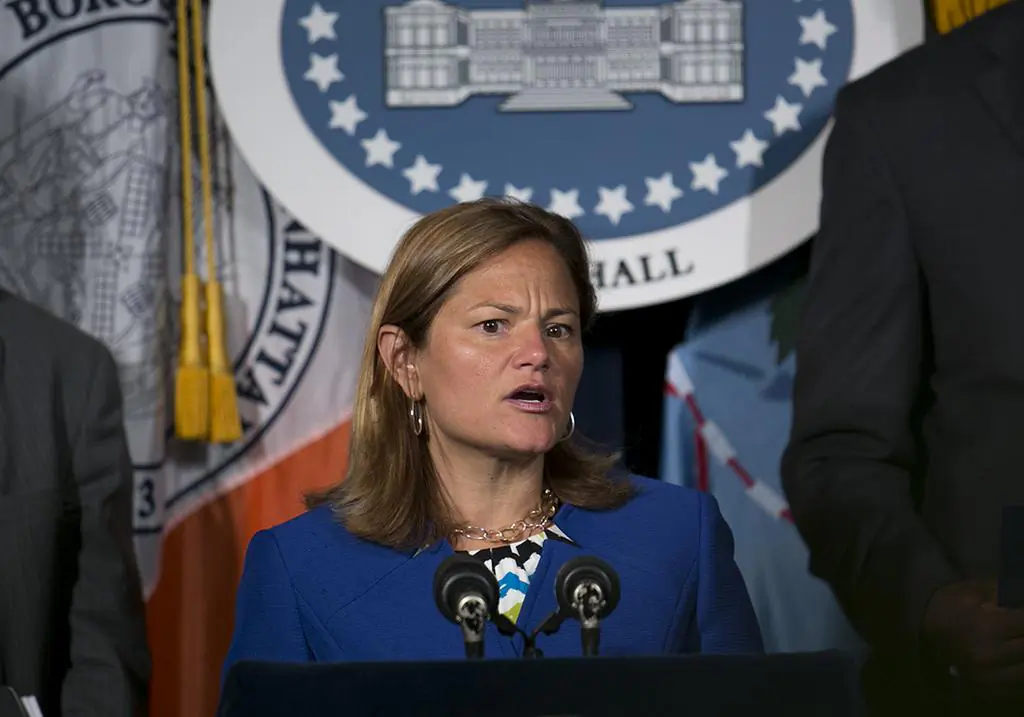 City Council Speaker Melissa Mark-Viverito at City Hall in New York City, July 24, 2014. (William Alatriste/Epoch Times)
