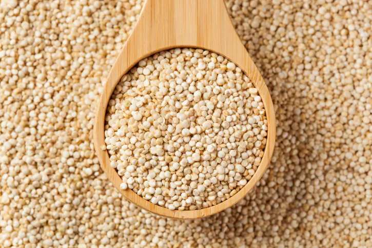 Raw organic quinoa seeds. (Thinkstock)