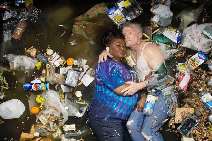 Gregg Segal exposes American Consumerism in his 7 Days of Garbage photo project