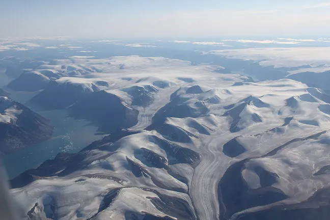 Enjoy an aerial view of Baffin Island. (Scott Bradley, Go Nomad)