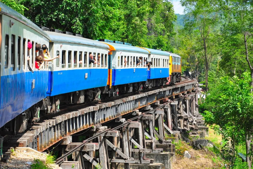 Train in Thailand. (*Shutterstock)