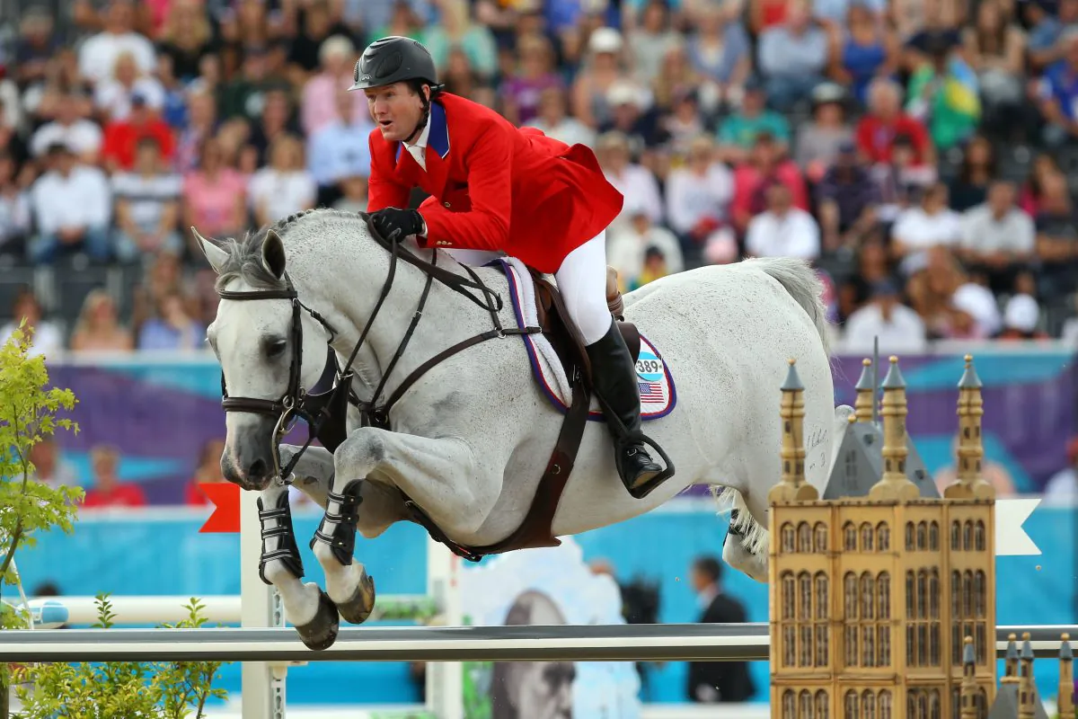 Two-time team-jumping gold medalist McLain Ward is among the roster of riders scheduled to appear in the inaugural Central Park Horse Show. (Alex Livesey/Getty Image Sports)