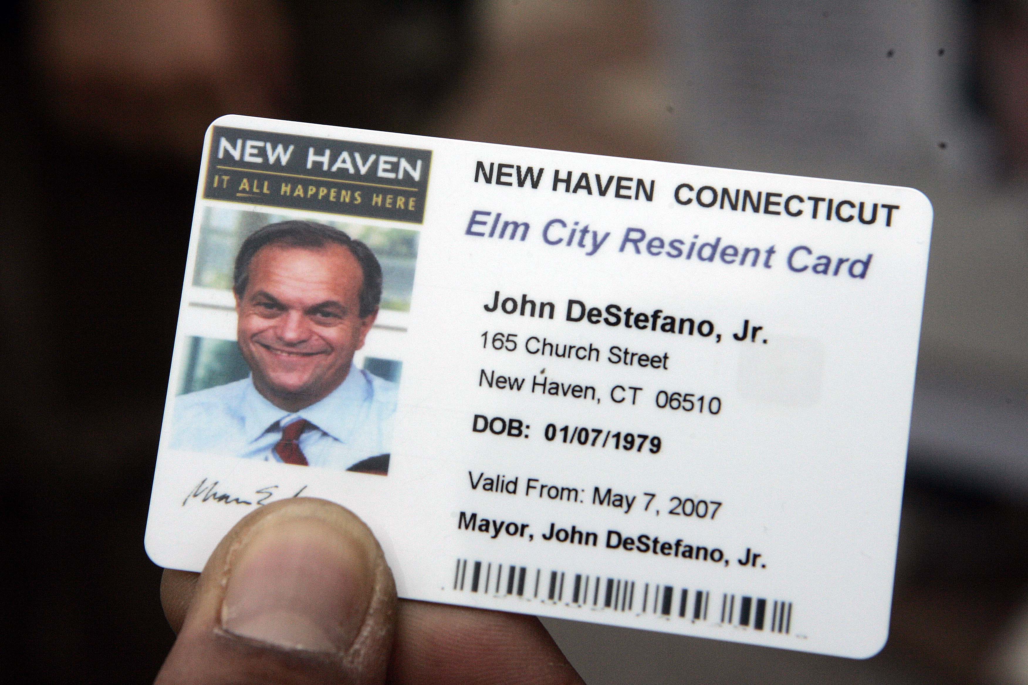De Blasio Fake Id