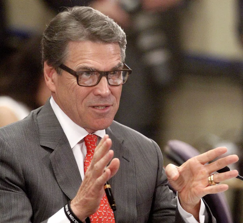 Texas Gov. Rick Perry. (AP Photo/The Monitor, Gabe Hernandez) 