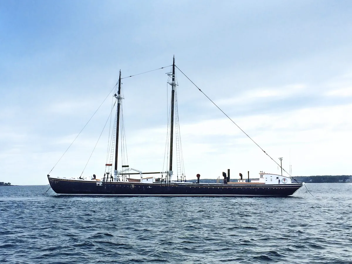 Grand Banks is housed on the historic Sherman Zwicker. (Courtesy of Grand Banks)