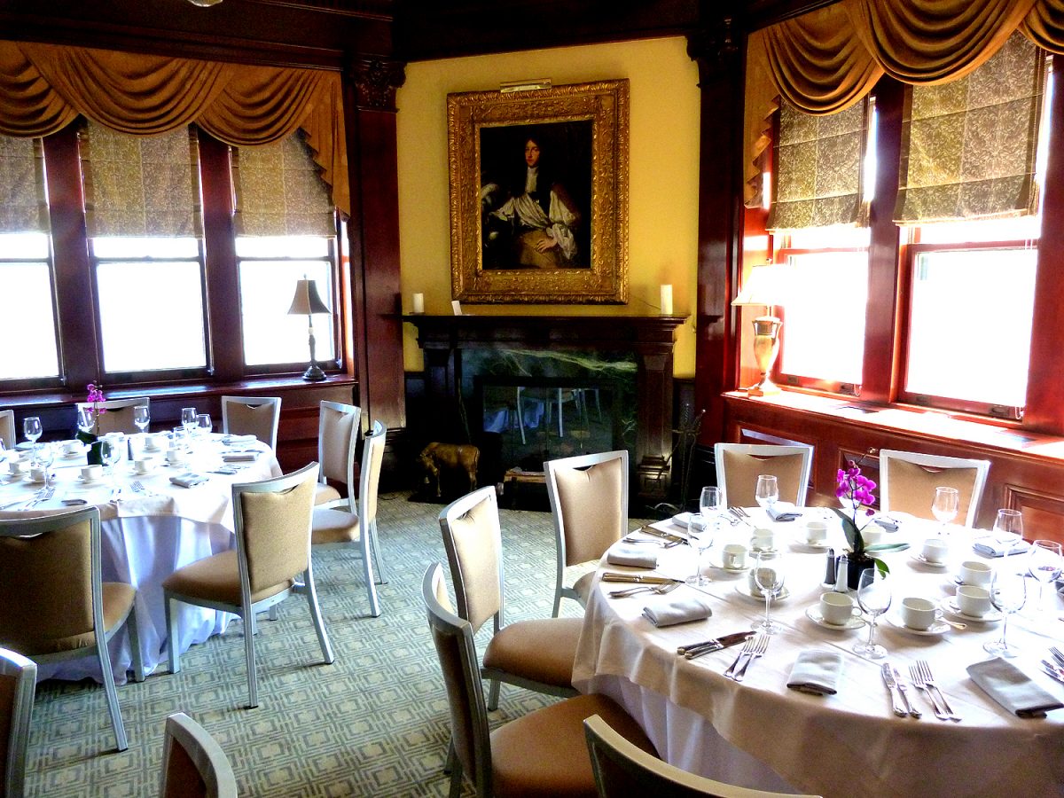 Equus restaurant, at the Castle Hotel & Spa, in Tarrytown. (Courtesy of Manos Angelakis)