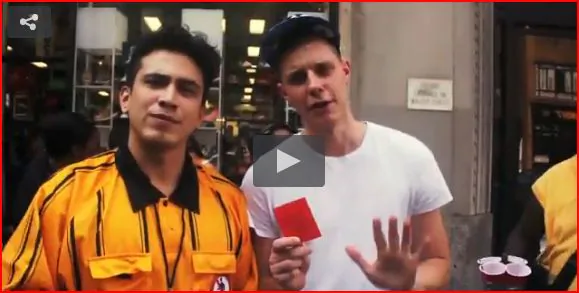 A ‘Jaywalking Referee’ Is Giving Out Red Cards to Reckless Walkers on the Streets of NYC