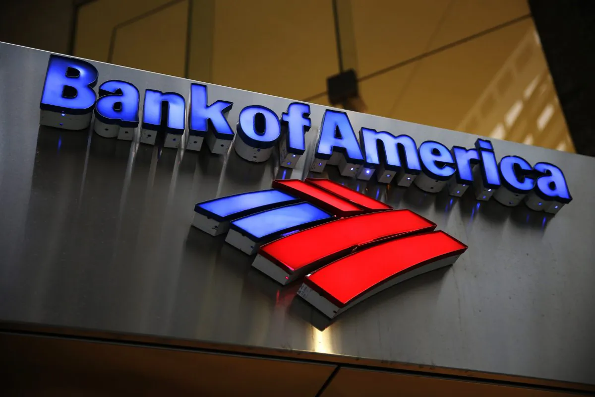 In this Jan. 14, 2014, photo, a Bank of America sign is photographed in Philadelphia. Bank of America reported its 2015 earnings today. (AP Photo/Matt Rourke)