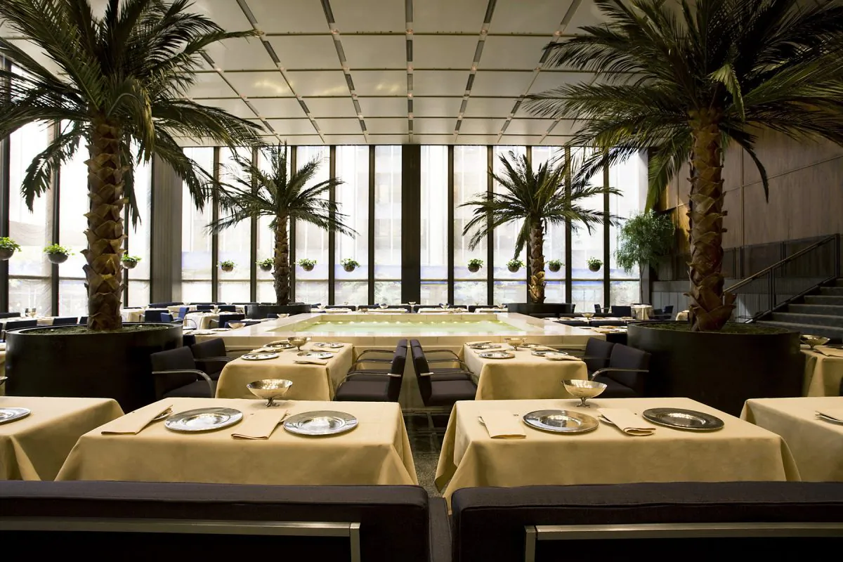 The Pool Room at The Four Seasons. (Jennifer Calais Smith)
