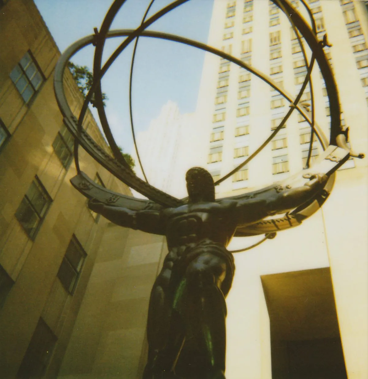 Atlas at Rockefeller Center, by Sasha Kargaltsev from New York, US