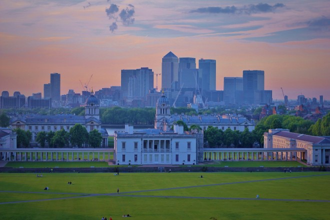 Sunset over Greenwich, London (The Culture Map)