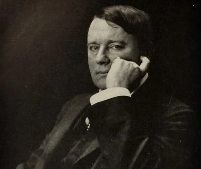 Lord Northcliffe, press baron of 1914. (Via The Coversation)