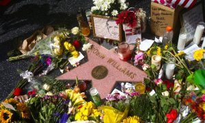 Robin Williams Fans Pay Tribute at Hollywood Walk of Fame