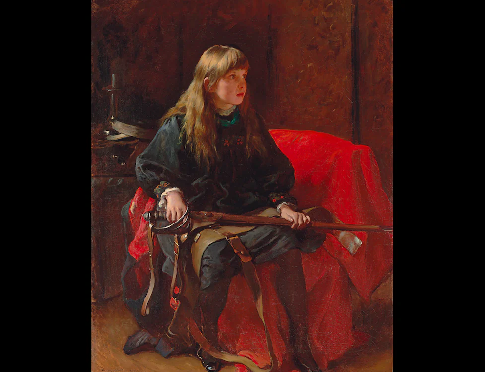 “Did You Ever Kill Anybody Father?” 1883, by Francis Montague (Frank) Holl. Oil on canvas.
Private Collection. (Courtesy Art Renewal Center)