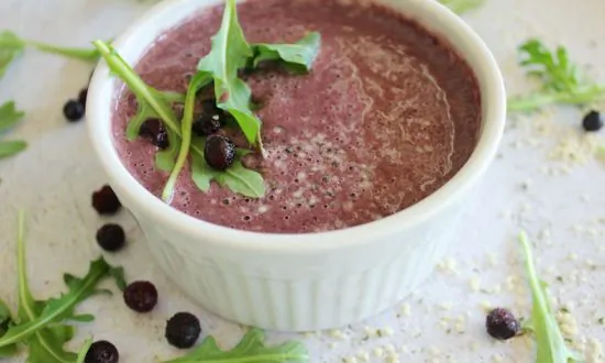 Low-Fat Wild Blueberry Salad Dressing (Recipe)
