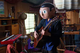 Michael Fassbender Wears a Giant Papier-Mâché Head in ‘Frank’