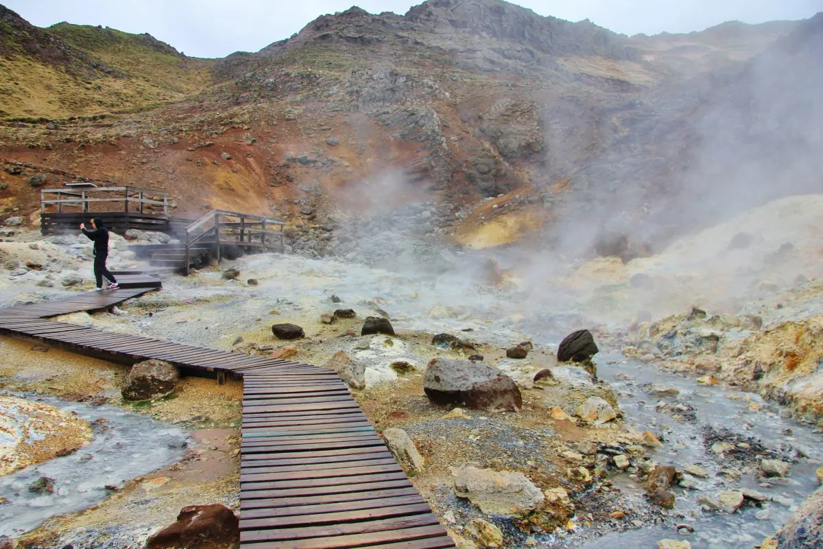 Seltún, one of Iceland’s extreme geothermal areas. (The Culture Map)