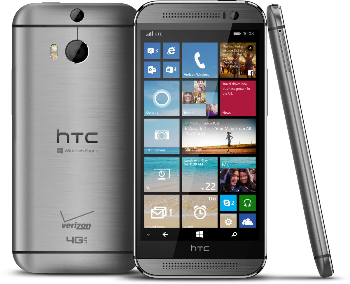 The HTC One M8 Windows phone: HTC says it developed the new model at the request of Microsoft, which has been trying to boost its Windows Phone system. The company will continue to make an Android version of the One, as well as other Android phones. (AP Photo/HTC)