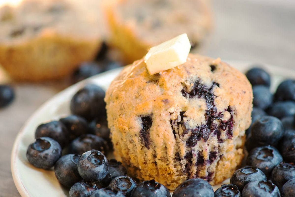Quick Blueberry Hazelnut Gluten-Free Muffins (Cat Rooney/Epoch Times) 
