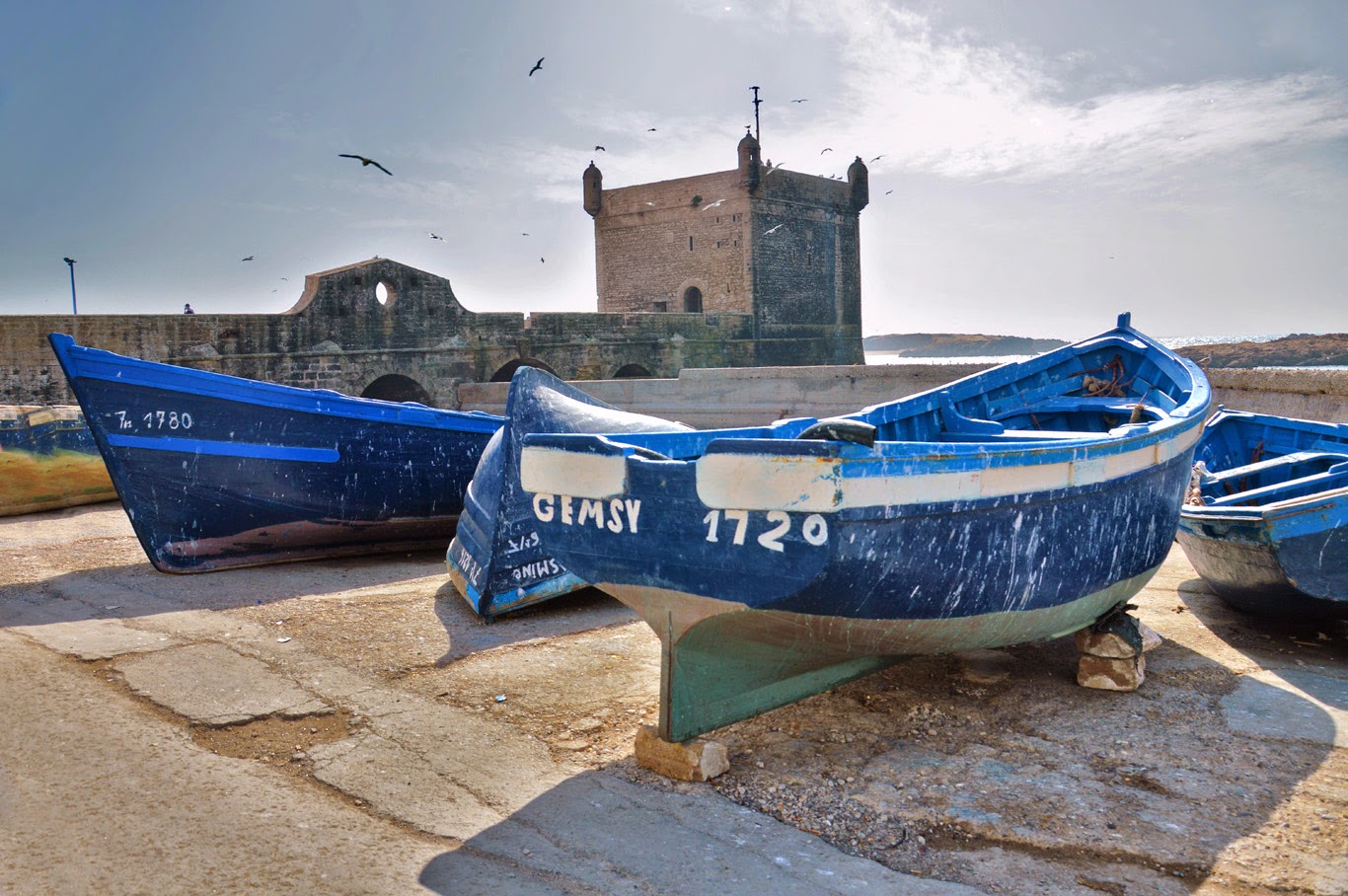 The boats and the citadel (Adventurous Travels)