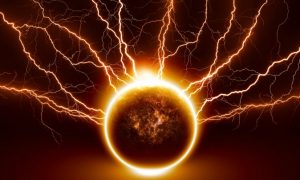 Did a Giant Cosmic Lightning Bolt Hit Mars? Could One Hit Earth?