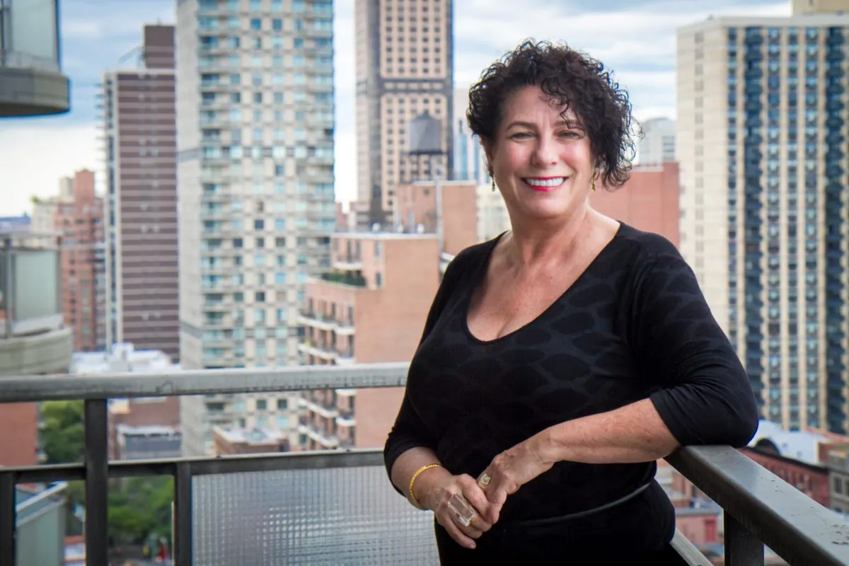 Marla Mossman, a photographer and artist who traveled along the Silk Road countries to document vanishing cultures, at her home in Manhattan on Aug. 15. (Benjamin Chasteen/Epoch Times)