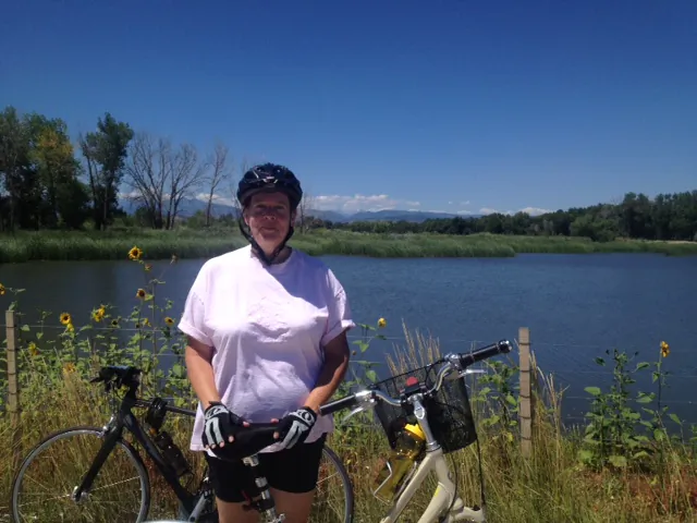 My 100-Mile Journey started by cycling around Golden Pond (photo by LivligaHome).
