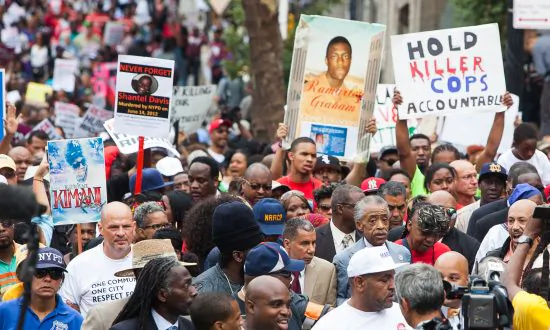Who Protests Police Brutality After Eric Garner’s Death?