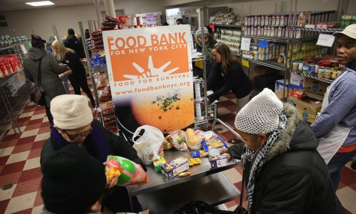 Food Banks Running Low In Nyc