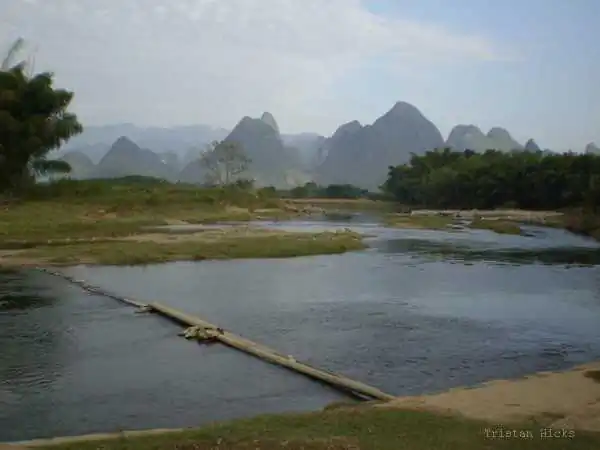 Li River Footbridge, Xingping, Yangshuo (Vagabond Journey)