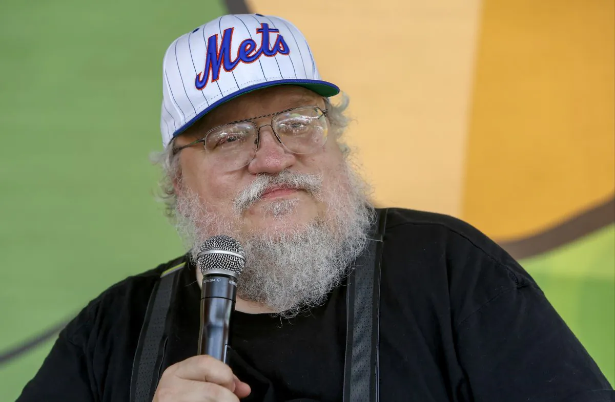 Author, George R. R. Martin ("A Game of Thrones") appearance at Courtyard's Super Hero HQ at Comic-Con on Sunday, July 27th, 2014 in San Diego, CA. (Photo by Christy Radecic/Invision for Courtyard by Marriott/AP Images)