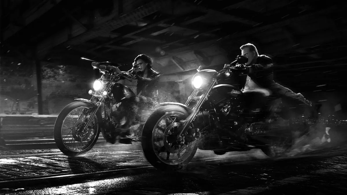 A screen capture of a scene from 'Sin City: A Dame to Kill For.' (The Weinstein Company)