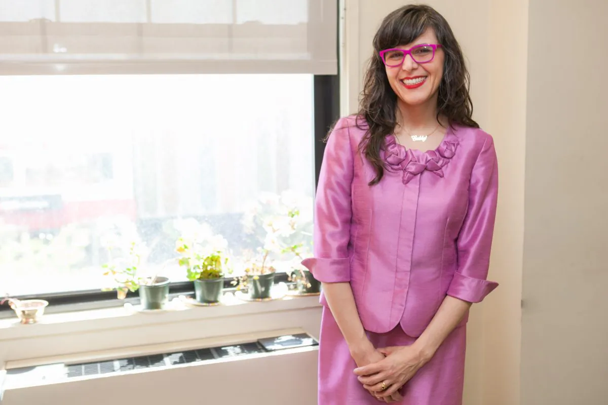 Gabrielle Horowitz-Prisco the Director of the Juvenile Justice Project in her office in Manhattan on Aug. 18, 2014. (Benjamin Chasteen/Epoch Times)