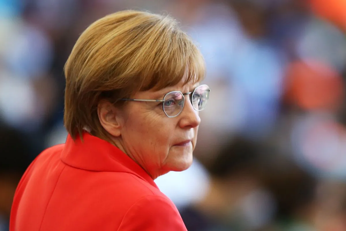 German Chancellor Angela Merkel in Rio de Janeiro, Brazil, on July 13, 2014. (Robert Cianflone/Getty Images)
