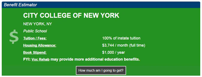 GI Bill Calculator Updated to a Fresh New Look
