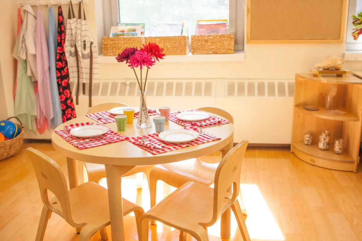 Interior of a prekindergarten classroom at the Horace Mann School Nursery Division on the Upper East Side, New York, Sept. 3, 2014. (Petr Svab/Epoch Times)