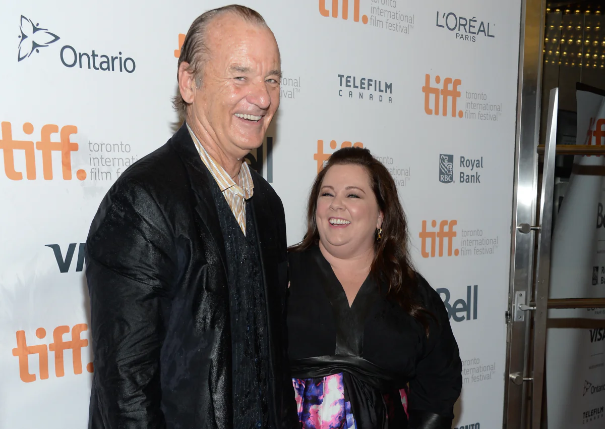 Actors Bill Murray and Melissa McCarthy arrive at the "St. Vincent" premiere during the Toronto International Film Festival on Sept. 5, 2014, in Toronto. (Evan Agostini/Invision/AP Photo)