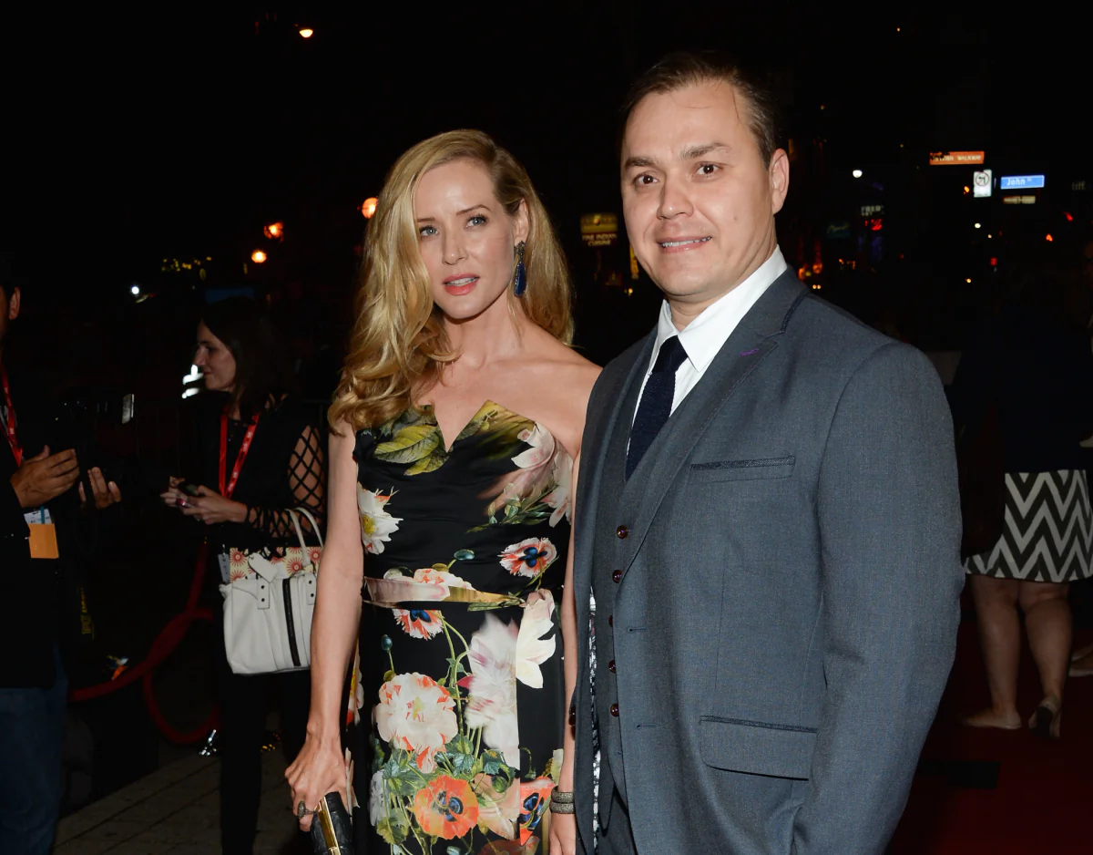 Director Theodore Melfi and his wife Kimberly Quinn arrive at the "St. Vincent" premiere during the Toronto International Film Festival on Friday, Sept. 5, 2014, in Toronto. (Photo by Evan Agostini/Invision/AP)
